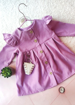 Сукня з брелоком дитяча Mini Lady Look 86 см Фіолетова