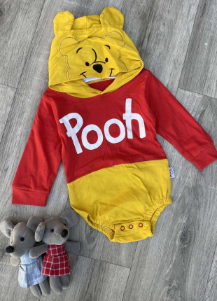 Боді Murat Baby Pooh 62 см Червоний/Жовтий