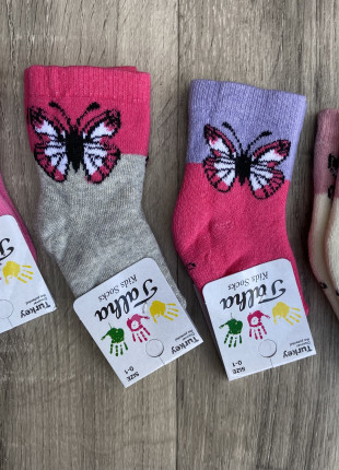 Шкарпетки дитячі Talha Метелики 98-104 см 1 пара