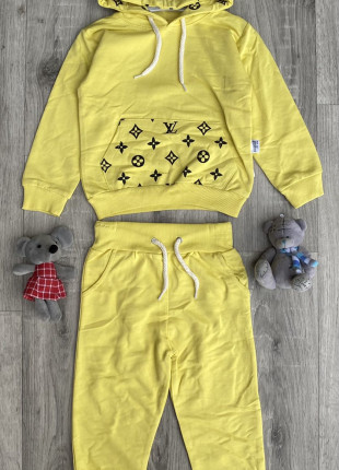 Комплект (худі + штанці) Murat Baby Louis Vuitton 92 см Жовтий