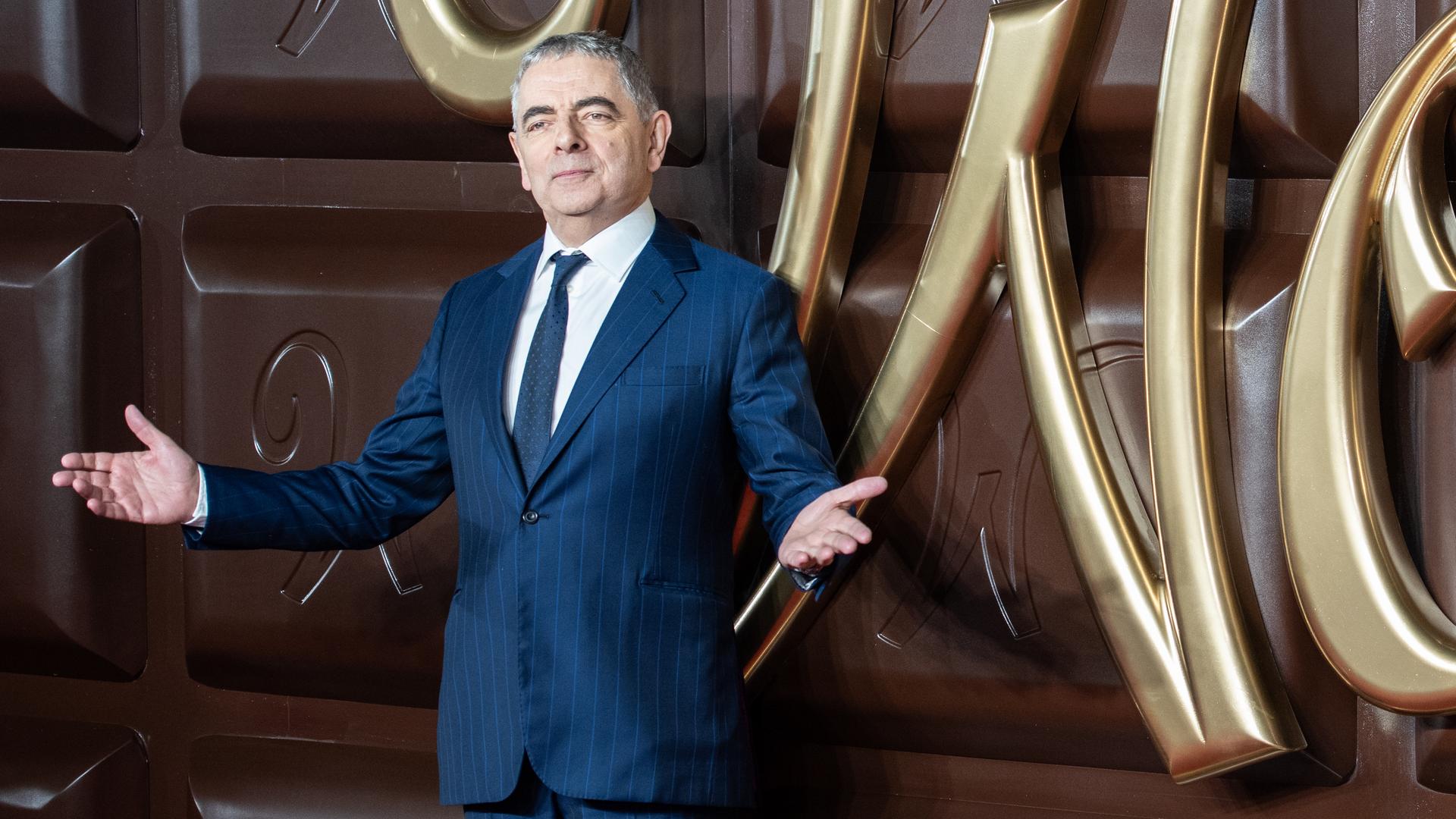 November 28, 2023, London, United Kingdom: Rowan Atkinson attends the ''Wonka'' World Premiere at The Royal Festival Hall. Warner Bros. Pictures present the World Premiere of ''Wonka'' in London at The Royal Festival Hall. (Credit Image: Global Look Press/Keystone Press Agency)