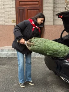 Як стильно носити пуховик