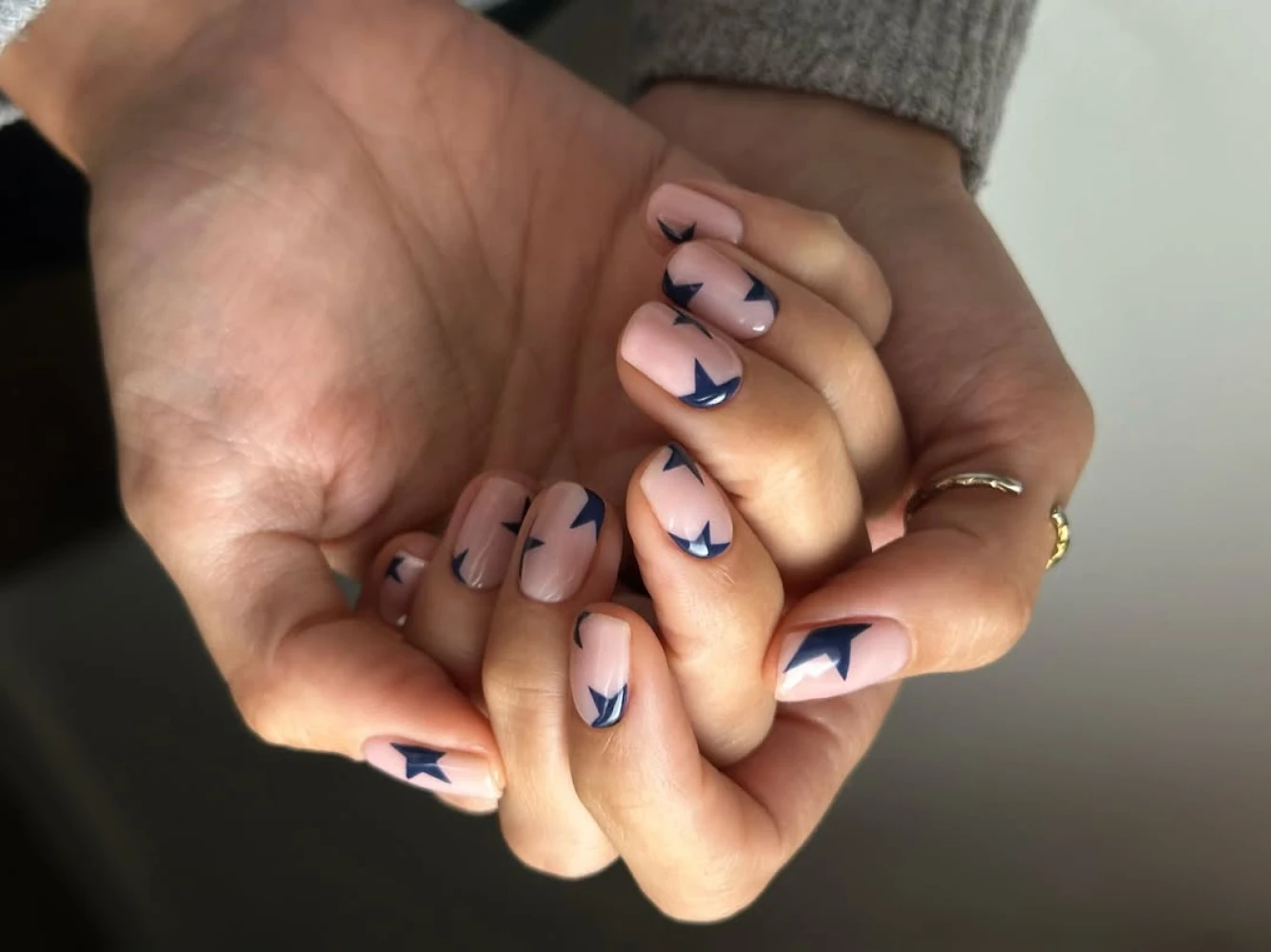 Манікюр із зірками 