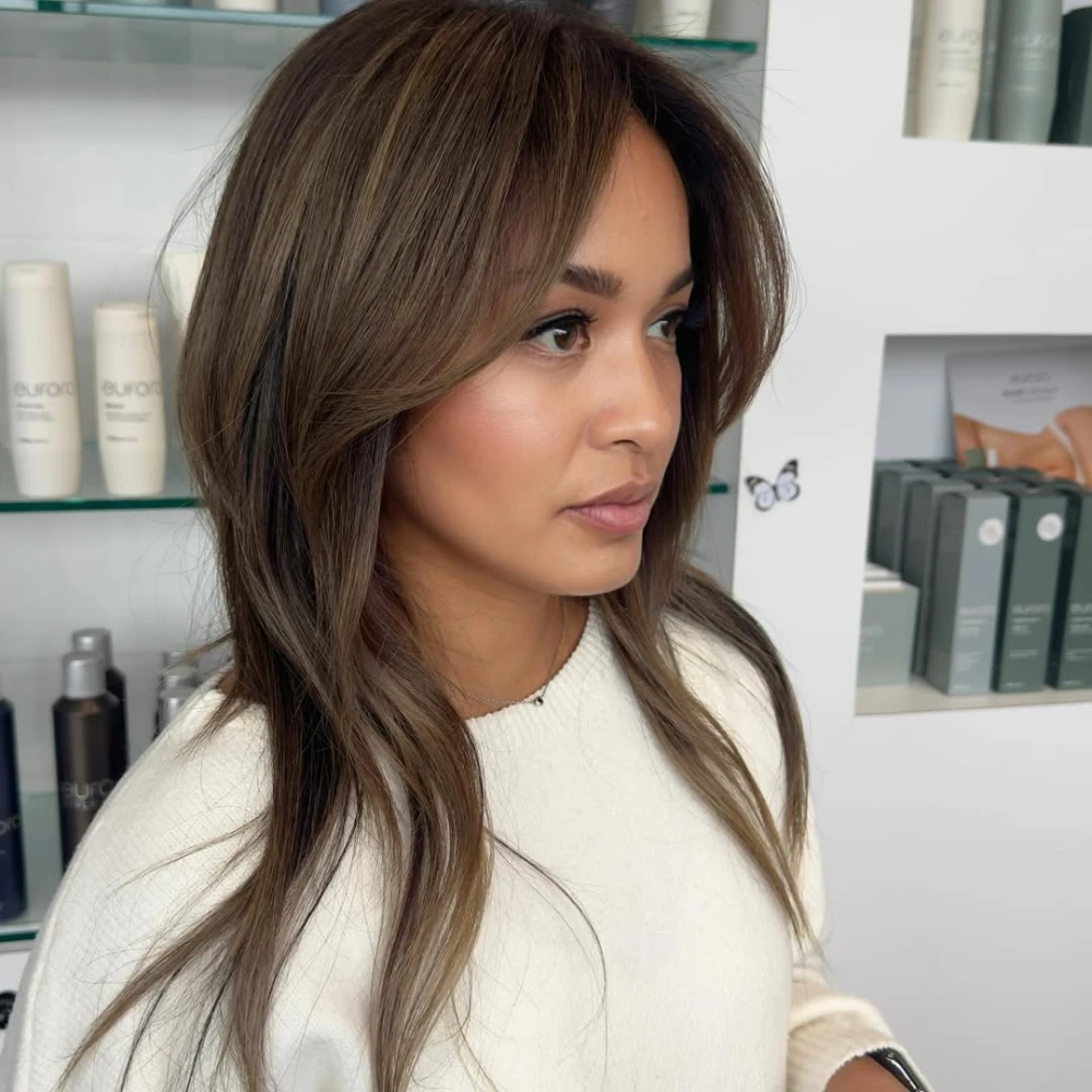 Стрижка для густого волосся 