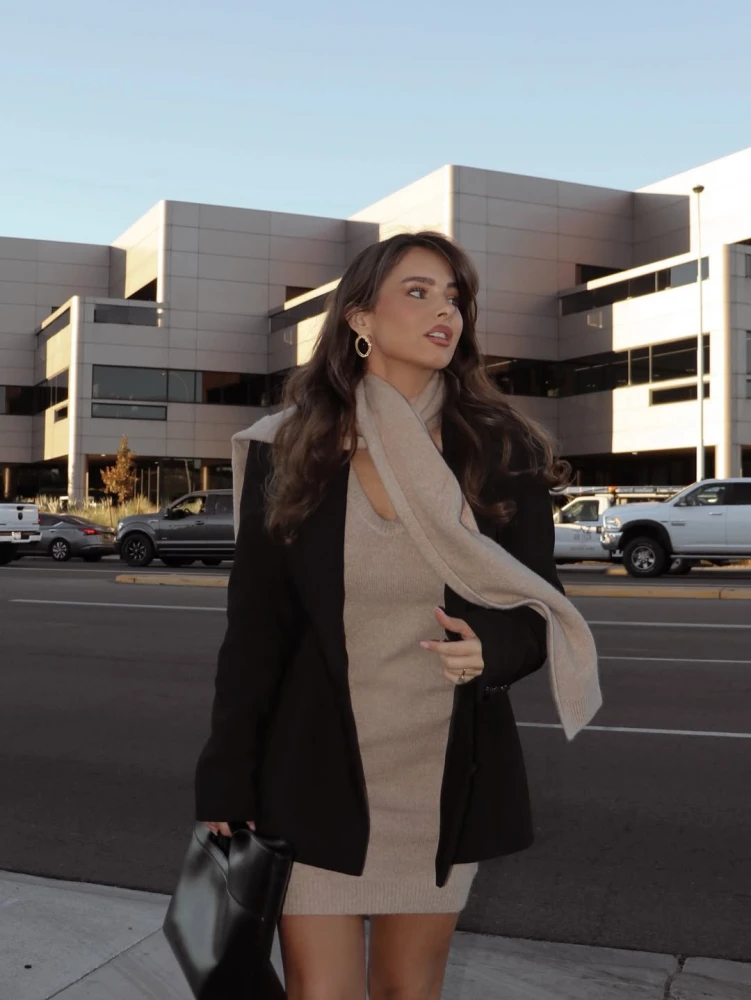 Ідеї ділових аутфітів на зиму