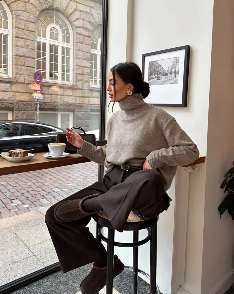 Елегантні теплі аутфіти