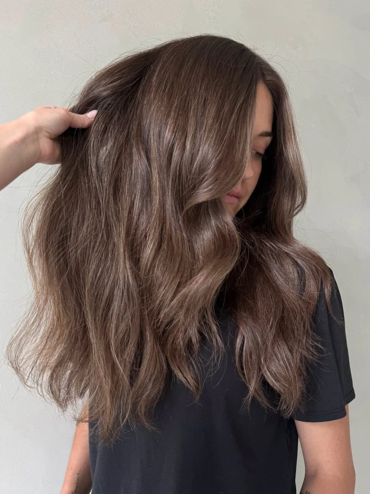 Milky brunette
