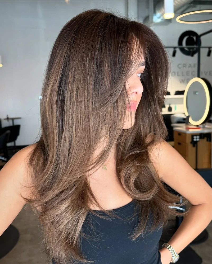 Milky brunette