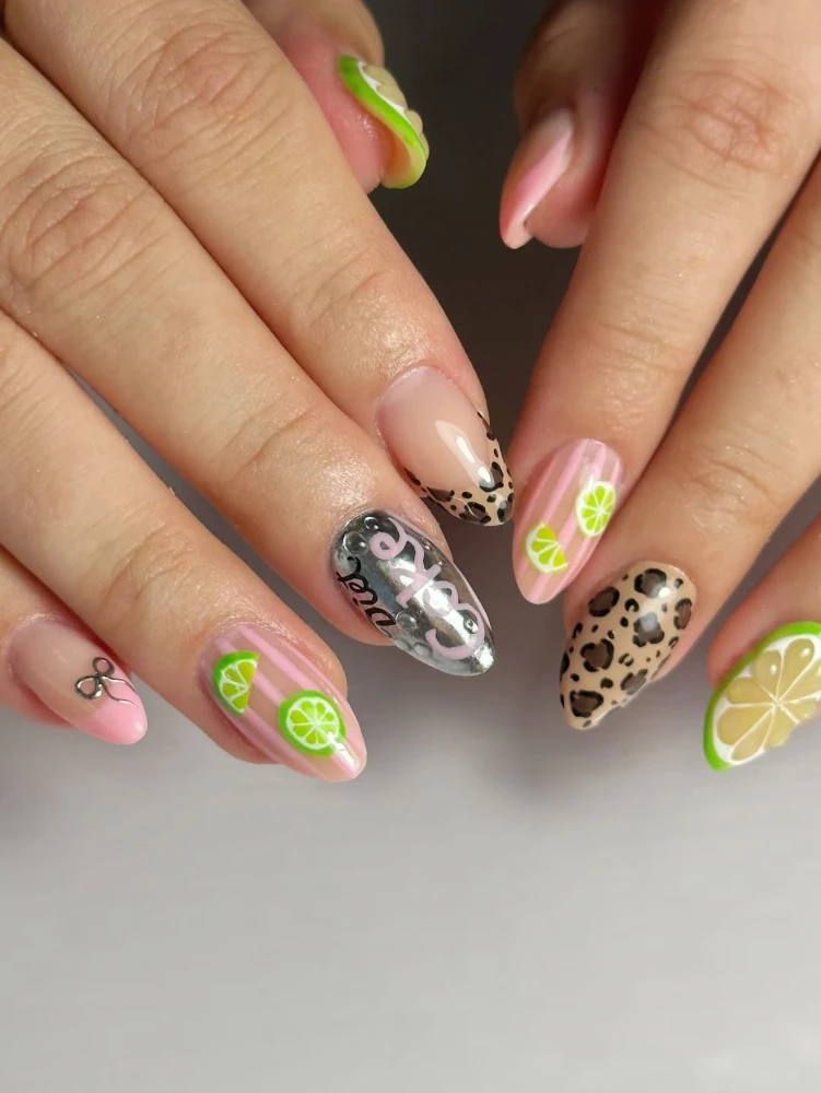 Diet Coke nails