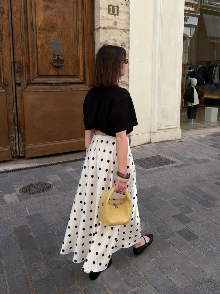 З чим носити polka dot