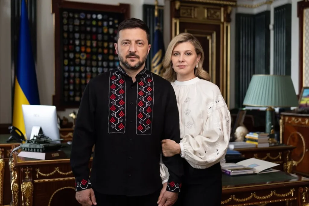 Вишиванки Олени Зеленської