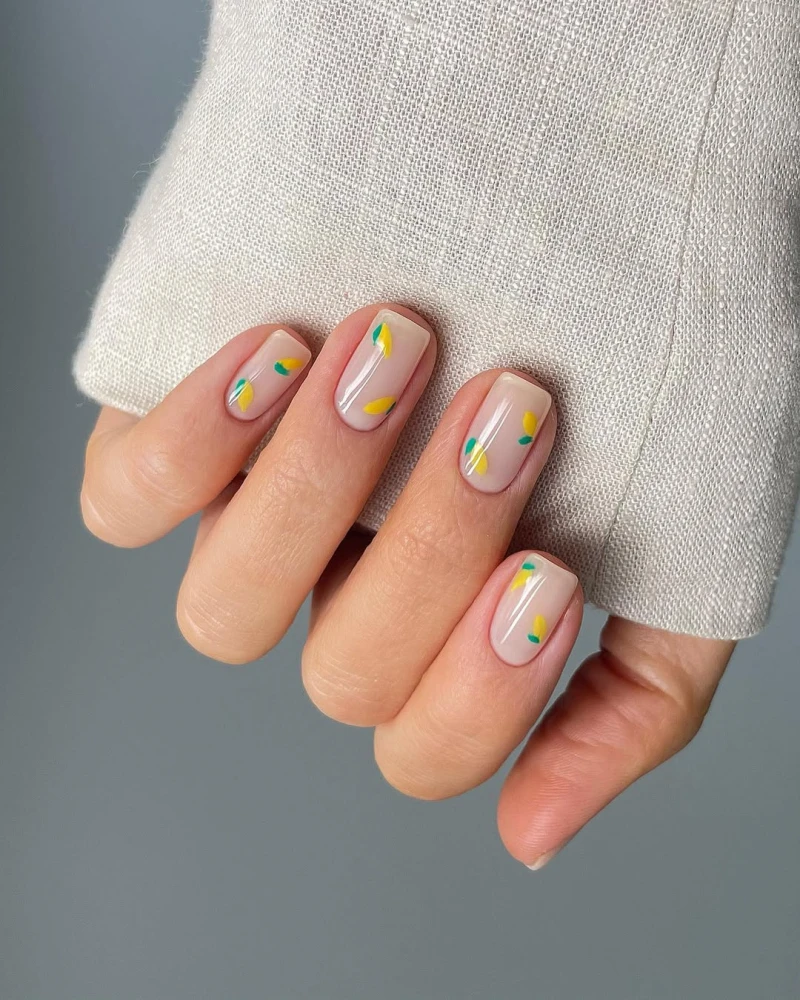 Lemon nails
