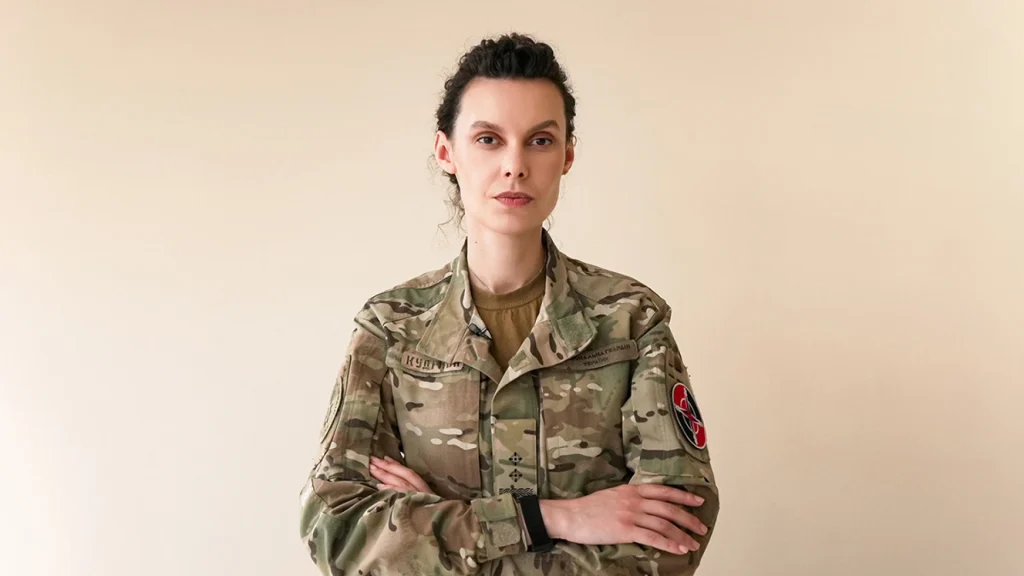 «Важливо робити можливості видимими»: відверта розмова з офіцеркою Нацгвардії Христиною Кудрявою